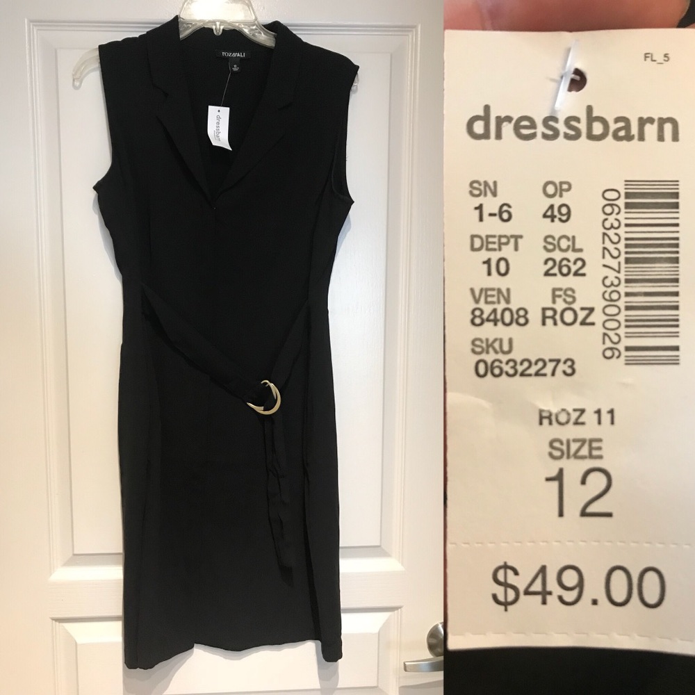 Size 12 black dress